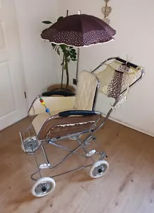 Nostalgie Kinderwagen Fischer Sportwagen 70er Vintage Retro Buggy + DDR Netz - Bild 1 von 12