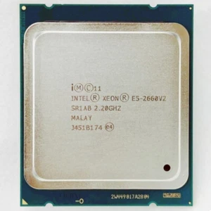 Intel Xeon E5-2660 V2 10-Core 20T SR1AB 2.2GHz LGA2011 95W CPU processor 2660V2 - Picture 1 of 4