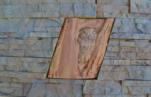 Molde de hormigón búho árbol para pared concreto yeso decorativo azulejos 1 pieza A03 - Imagen 1 de 10