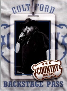 2015 Country Music Backstage Pass YOU PICK