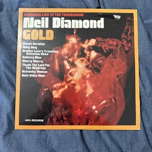 Neil Diamond Gold Recorded Live at the Troubadour Vinyl Record LP Still Sealed - Picture 1 of 2