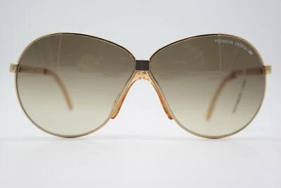 Gafas de sol vintage CARRERA PORSCHE DESIGN gafas plegables doradas ovaladas Foto 1 de 4