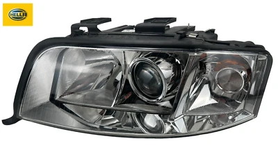 HELLA Hauptscheinwerfer für Audi A6 4B C5 H7 ab 06.2001 mit Stellmotor LWR LINKS - Bild 1 von 4