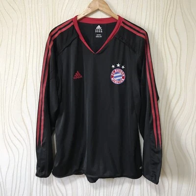 BAYERN MUNICH 2002 2003 HOME FOOTBALL SHIRT SOCCER JERSEY ADIDAS PLAYER ISSUE - Image 1 of 4
