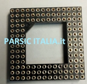 132-PGA SOCKET, 132 pin PGA Socket Machined Gold Plated Contacts ( = 2 PEZZI) - Imagen 1 de 7