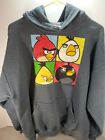 ANGRY BIRDS Youth Large Sweatshirt Hoodie by Fifth Star  Gray No Drawstring