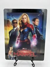 Captain Marvel Zavvi Exclusive Lenticular Steelbook 3D wt lenticular Magnet HTF!
