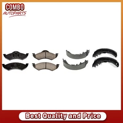 Juego de pastillas de freno de disco delanteras traseras para Dodge Durango 2000-2002 zapata de freno de tambor Foto 1 de 3