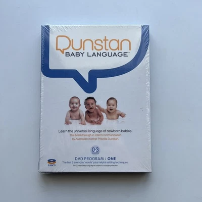 Dunstan Baby Language System – 2 DVD Set Learn Your Baby’s Cries 0–3 Months NEW) - Image 1 of 2