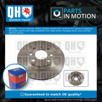 2x Brake Discs Pair Vented fits OPEL KADETT E 1.8 Front 84 to 86 18E 236mm Set - Image 1 of 4