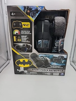 Batman Stunt Force Batmobile RC Remote Control Car Toy DC New - Image 1 of 2