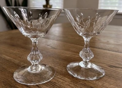 Vintage 1953-1971 Duncan Miller Liquor/Cocktail Glasses Set of Two - Image 1 of 3