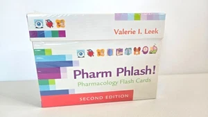 Pharm Phlash! Pharmakologie Lernkarten, zweite Auflage, von Valerie I. Lauch - NEU - Bild 1 von 4