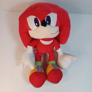 Peluche Sonic Knuckles Retro Sega Juguete Suave Usado Coleccionable - Imagen 1 de 3