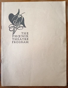 THE PHOENIX THEATRE PROGRAM - SERVICE SUPREME - MORRIS CARS - PROGRAMME ≈ 1930 - Imagen 1 de 8