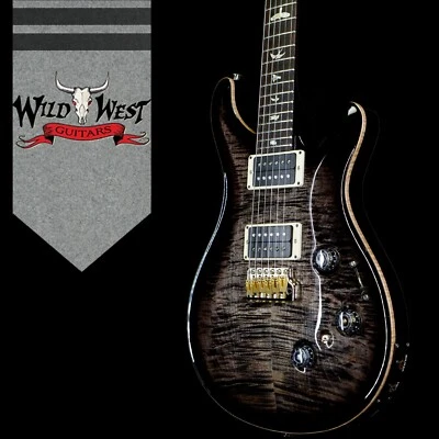 2023 Paul Reed Smith PRS Core Custom 24 Piezo (P24) Charcoal Black Burst - Image 1 of 4