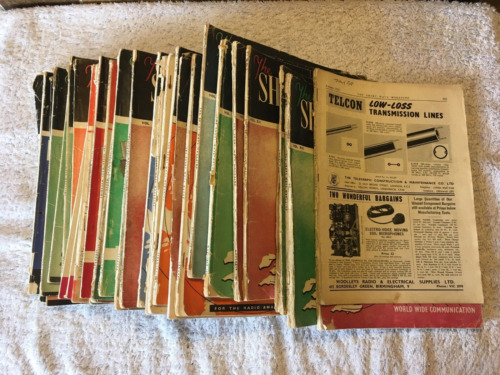 Vintage Short Wave Magazines from the 1950s and 1960s