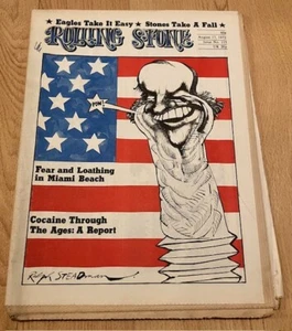 ROLLING STONE Magazine No. 115 (8/17/72) - HUNTER THOMPSON / RALPH STEADMAN - Bild 1 von 6
