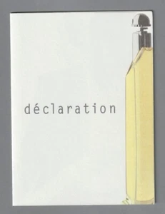 Carte publicitaire - Declaration de Cartier 3 volets recto verso - Imagen 1 de 4