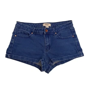 Pantalones Cortos de Vaqueros Forever 21 Dobladillo con Puños Informales Azul Talla 29 - Imagen 1 de 10