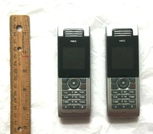 DECT NEC Handset With Battery Lot of 2 Working G355 Working - Picture 1 of 3