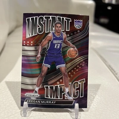 2022-2023 panini prizm instant impact keegan murray - Image 1 of 2