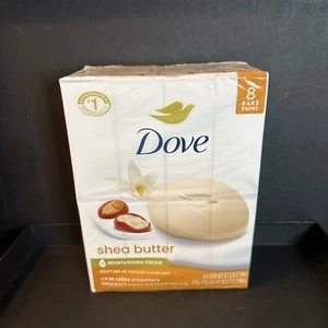 Dove Moisturizing Gentle Women's Beauty Bar Soap All Skin Type Shea Butter - Picture 1 of 2