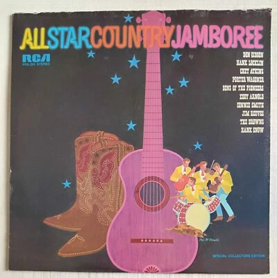 All Star Country Jamboree Vinyl Record Chet Atkins, Porter Wagoner, Hank Snow - Image 1 of 4