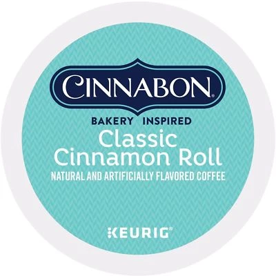 Rollo de canela clásico Cinnabon café 24 a 144 K tazas elige cualquier tamaño ENVÍO GRATUITO Foto 1 de 2