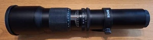 Bower 500 mm F8 to F32 High Resolution Telephoto Lens F=500mm with Box - Picture 1 of 8