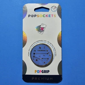 ♊️PREMIUM Popsockets PopGrip: supporto e supporto telefono - SMALTO ZODIACO GEMELLI NUOVO!!️ - Foto 1 di 5