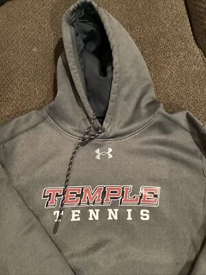 Temple University Tennis Under Armour Hoodie Womens M Good Condition - Image 1 of 4