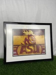 Arizona State Sun Devils Rahmen mit Signatur - Bild 1 von 5