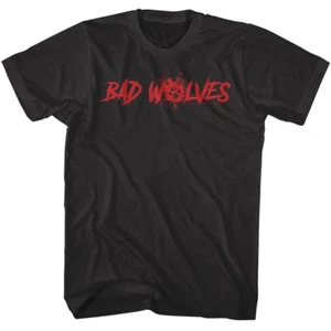 Bad Wolves Bloody Logo Men's T Shirt - Picture 1 of 4