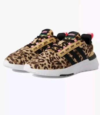 Adidas Unisex-Niño Leopardo Corredor TR21 Moda Zapatos para Correr 4.5 Foto 1 de 4