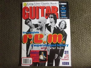 Guitar World November 1996 REM with Poster - Foto 1 di 8
