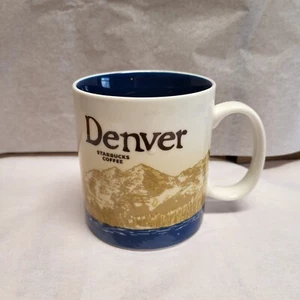 STARBUCKS Coffee Cup Mug ~ DENVER ~ 2009 Collectors Series 16 Oz. - Picture 1 of 8