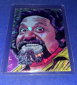 Captain Lou Albano Custom 2023 WWE WWF Handmade Rookie Refractor RC Card - Picture 1 of 4