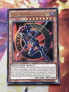 Dark Magician Of Chaos YGLD-ENC02 Yugioh Card - Picture 1 of 2