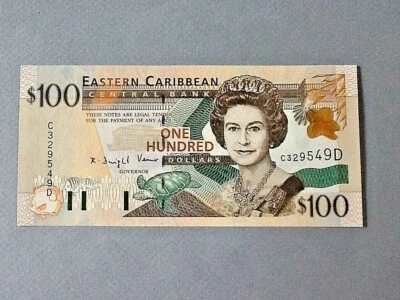 East Caribbean States 100 Dollars P-41d ND(2000) - Image 1 of 2