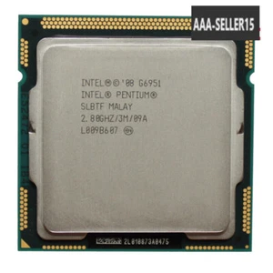 Intel Pentium Dual-Core G6951 SLBTF 2.8GHz 3MB LGA1156 Desktop Processor CPU 73W - Afbeelding 1 van 1
