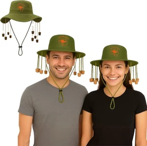 Unisex Australian Corks Hat - Perfect for Parties & Aussie Celebrations - Picture 1 of 14