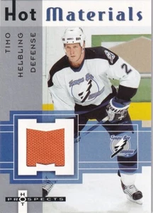 🏒 05-06 HOT PROSPECTS HOT MATERIALS - TIMO HELBLING #HM-TH TAMPA BAY LIGHTNING - Picture 1 of 1