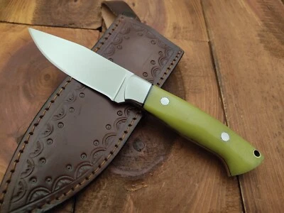 Custom Handmade Full Tang 12c27 High Carbon Stainless Steel Fixed Blade Knife - Image 1 of 4