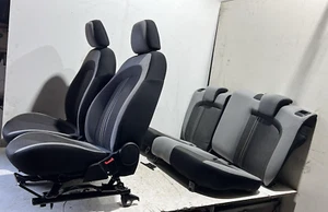 FIAT PUNTO EASY 1.2 2012, SET OF FRONT & REAR INTERIOR CLOTH SEATS - Picture 1 of 19