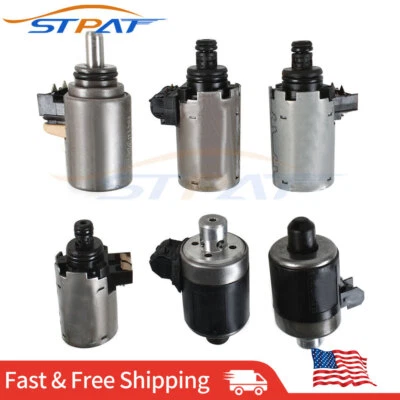 6Pcs 722.6 Transmission Solenoid for 1994-05 Mercedes Benz E320 E420 E430 E500 - Image 1 of 4
