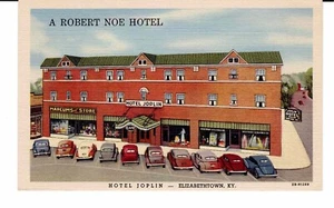 POSTCARD A ROBERT NOE HOTEL HOTEL JOPLIN ELIZABETHTOWN KENTUCKY - Picture 1 of 2