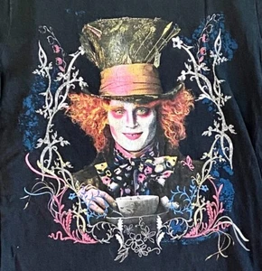 Johnny Depp The Mad Hatter Alice in Wonderland Disney Youth Girl Small 4/6 Dress - Picture 1 of 2