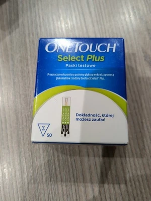OneTouch Select Plus Teststreifen 50 Stück MHD 2026/06 neu - Bild 1 von 2