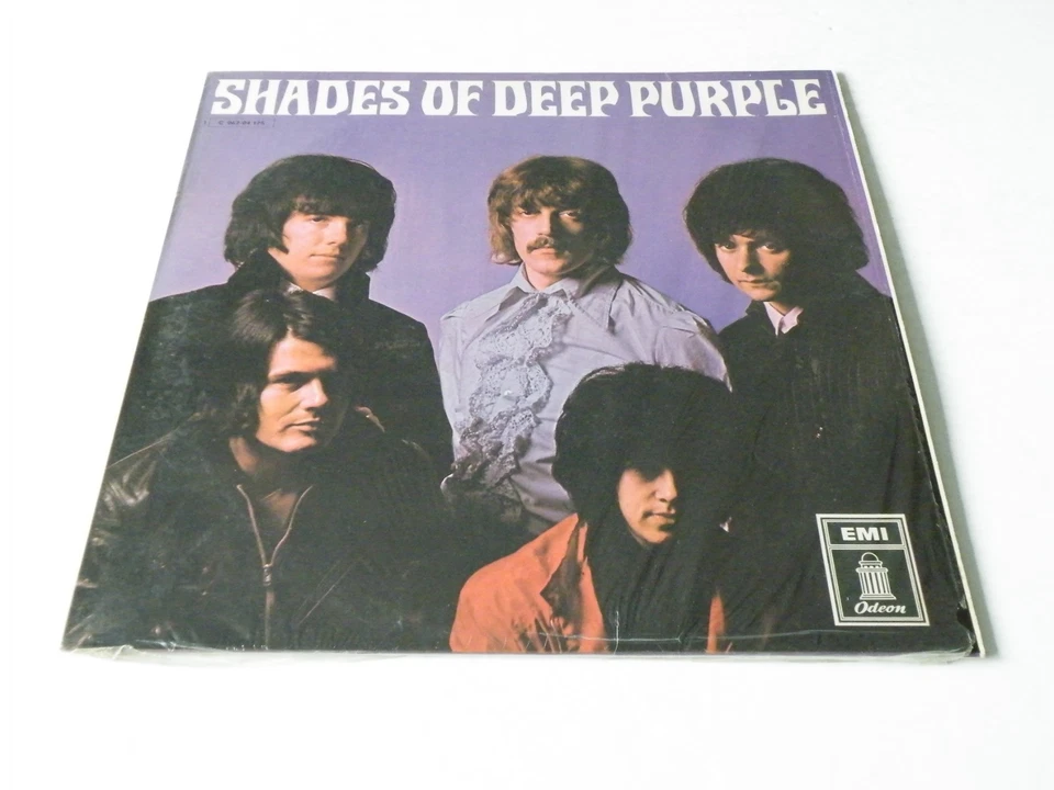 DEEP PURPLE 'SHADES OF DEEP PURPLE' LP GERMANY EMI ODEON 1969 SHRINKWRAP - Image 1 of 4
